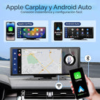 Pantalla Carplay portátil inalámbrica para automóvil, Carplay de 11.26 pulgadas