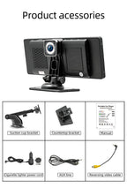 Pantalla inalamabrica Carplay I Android Auto 10,26 pulgadas carplay con Dashcam