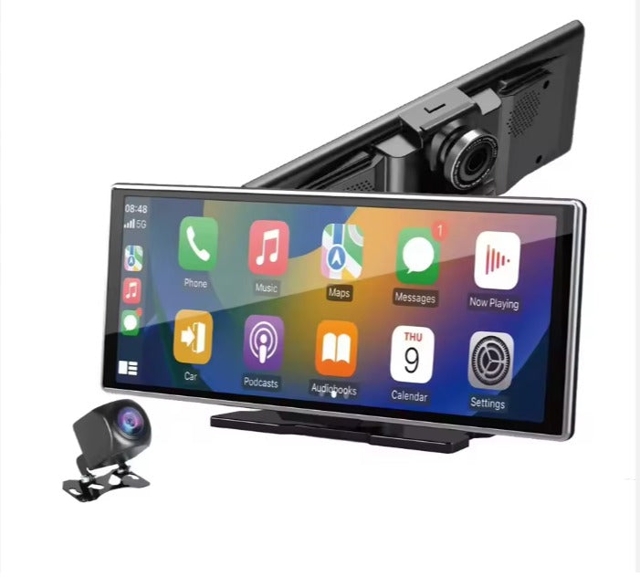 Pantalla Carplay portátil inalámbrica para automóvil, Carplay de 11.26 pulgadas